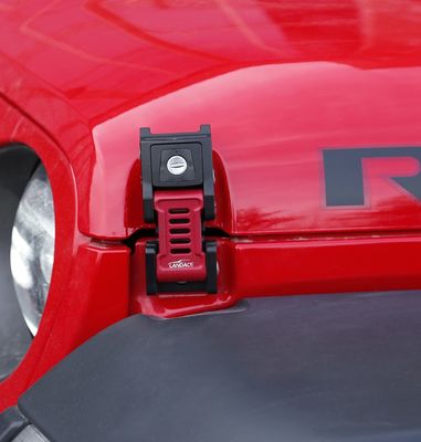 Ano 2018- Black CNC Process Hood Latch Kit para aventuras off-road de longa duração