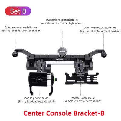 OEM Aceito Alumínio Ligação Centro Console suporte de telefone móvel para Jeep WranglerJL