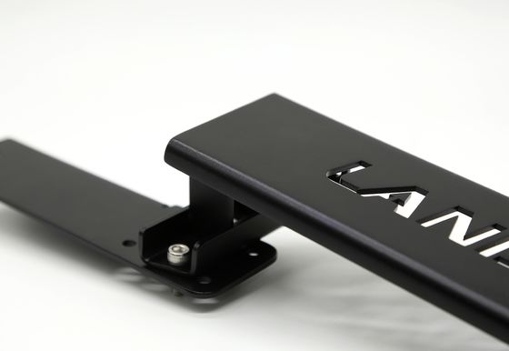 Pedais anti-patadas de revestimento em pó para Jeep Wrangler Pedal de descanso do pé esquerdo personalizado