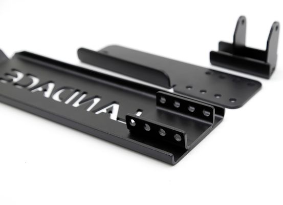 Pedais anti-patadas de revestimento em pó para Jeep Wrangler Pedal de descanso do pé esquerdo personalizado