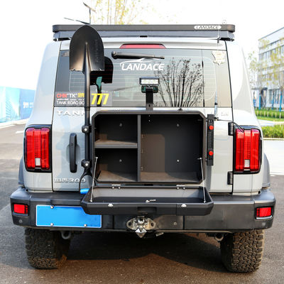 WEY TANK 300 Portão traseiro Saco de armazenamento de caixa liga de alumínio JEEP Fit Peso líquido 13,4 kg