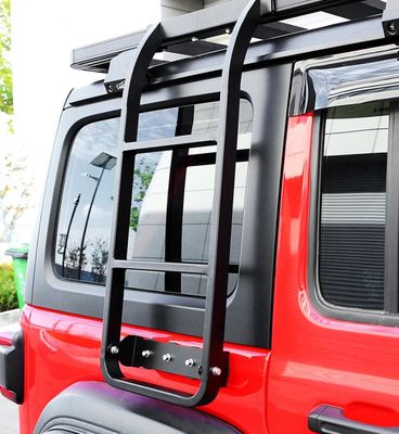 Instalação conveniente Escadaria lateral dupla Escadaria de telhado de carro para Jeep Wrangler JK JL