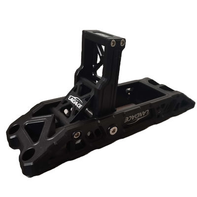 JEEP Compativel Negro anodizado de apoio de pé para fácil instalação em portas de escalada