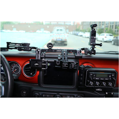 Jeep Wrangler Telefone GoPro CB Microfone e Porta câmeras DSLR com Design Geométrico