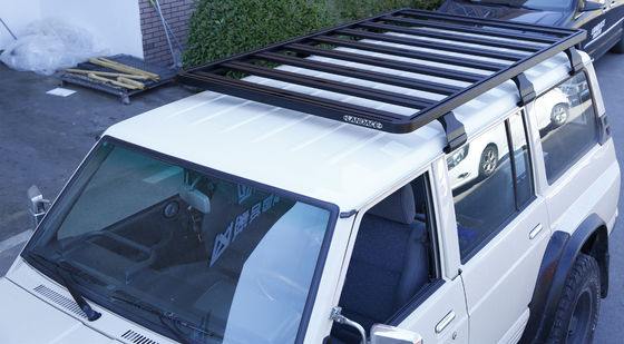 Tule Jeep Y60 Off-road Veículo Roof Rack com 1540X1425mm Steel Aluminium Modificação