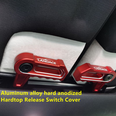 Fechaduras de alumínio de telhado em forma de L para remoção do tecto duro do Jeep no JL/JT Wrangler e Gladiator