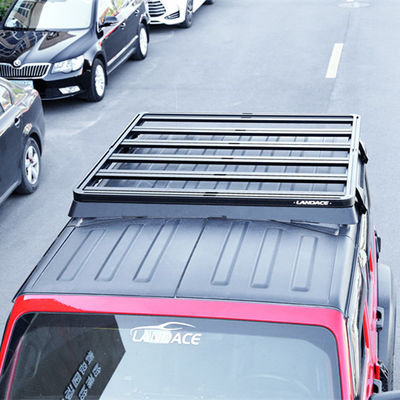 Jeep Wrangler Roof Rack 4 Runner Roof Car Negro Porta-bagagens 1500*1425*55mm