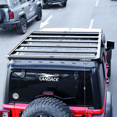 Jeep Wrangler Roof Rack 4 Runner Roof Car Negro Porta-bagagens 1500*1425*55mm