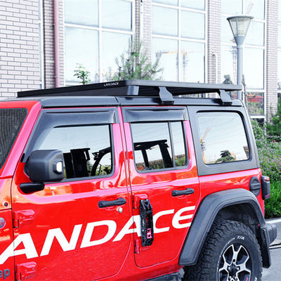 Jeep Wrangler Roof Rack 4 Runner Roof Car Negro Porta-bagagens 1500*1425*55mm