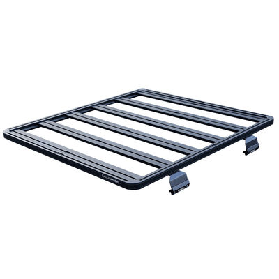 Instalação rápida e fácil Rack de telhado de liga de alumínio preto 4x4 para Jeep Wrangler JL
