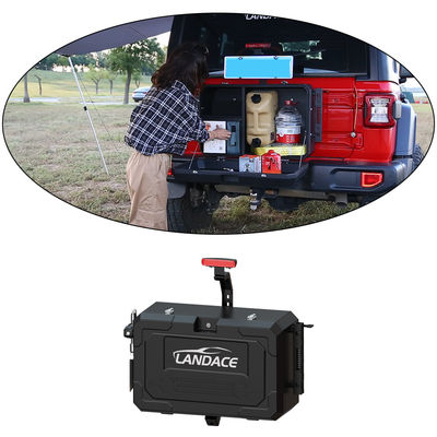 Revestimento em pó JEEP porta traseira caixa de armazenamento exterior para e durável para carros JEEP