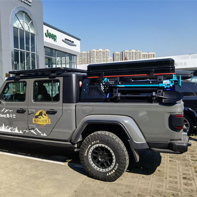 Sistema de porta-cama de colocação prateada prateada para Toyota cama de caminhão de tamanho completo