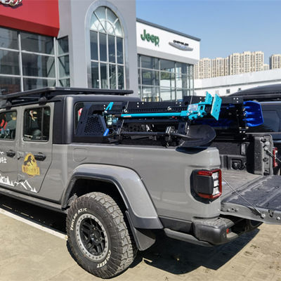 Sistema de porta-cama de colocação prateada prateada para Toyota cama de caminhão de tamanho completo