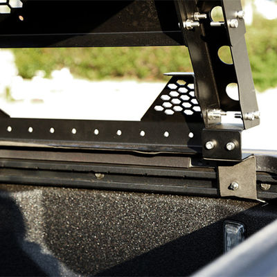 Sistema de porta-cama de colocação prateada prateada para Toyota cama de caminhão de tamanho completo