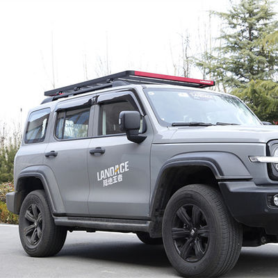 Universal SUV Roof Rack Cargo Carrier Feito de liga de alumínio e SUS304 com acabamento SUS304
