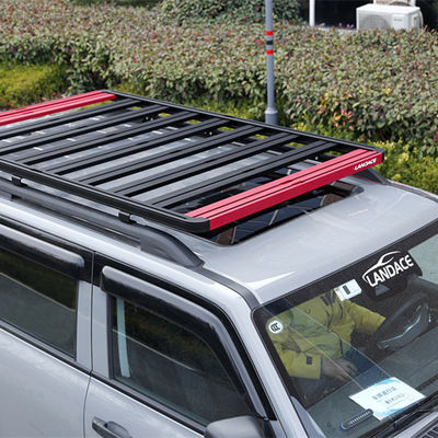 Universal SUV Roof Rack Cargo Carrier Feito de liga de alumínio e SUS304 com acabamento SUS304